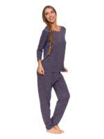 Pijama din vâscoza cu buline