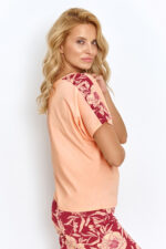 Pijama bordo 3/4 - imagine 2