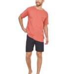 Pijama cu maneca scurta