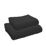 Prosop 50x90 negru - imagine 2