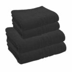 Prosop 70x140 negru - imagine 2