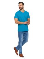 Tricou Premium in "V" - imagine 4