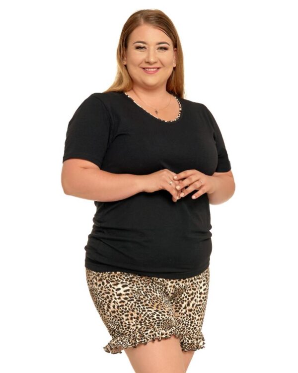 Pijama plus size animal print - imagine 3