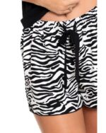 Pijama din vascoza cu bretele - imagine 5