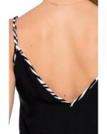 Pijama din vascoza cu bretele - imagine 6