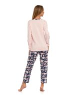 Pijama din bumbac cu nasturi - imagine 2