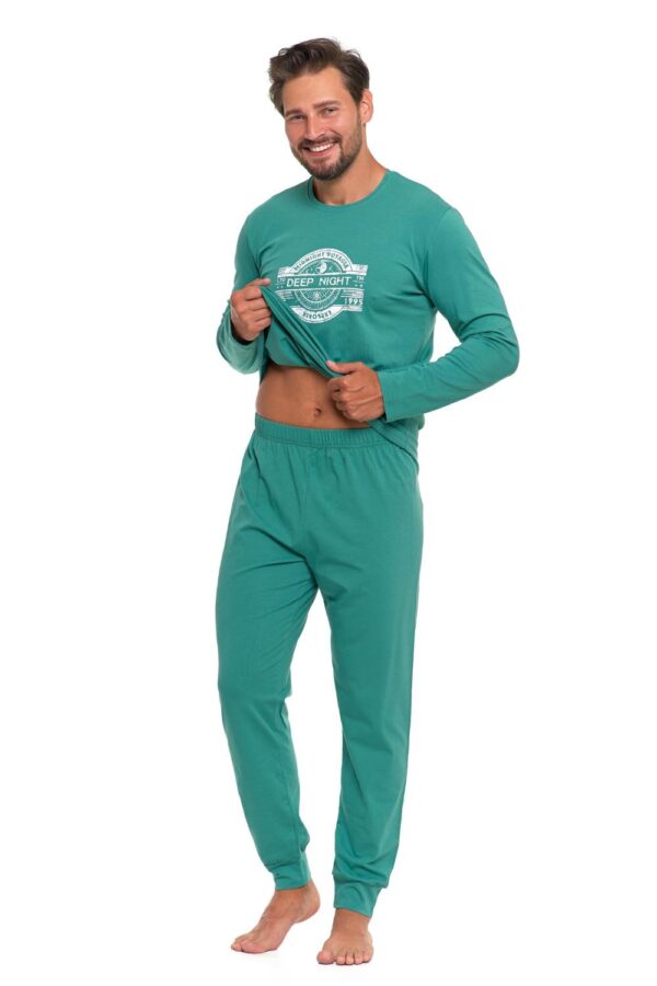 Pijama pentru barbati din bumbac - imagine 3