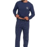 Pijama bleumarin pentru barbati