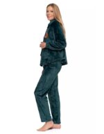 Compleu catifea cu bluza oversized - imagine 5