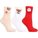 Set 3 sosete antiderapante Craciun