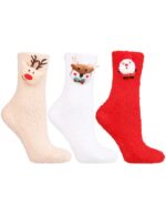 Set 3 sosete antiderapante Craciun