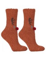 Set 2 sosete antiderapante Reindeer - imagine 3